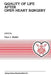 Quality of Life After Open Heart Surgery by P. J. Walter