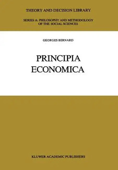 Principia Economica by G. Bernard