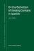 On the Definition of Binding Domains in Spanish: Evidence from Child Language by J. A. Padilla