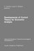 Developments of Control Theory for Economic Analysis by Carlo Carraro