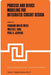Process and Device Modeling for Integrated Circuit Design by F. Van De Wiele