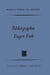 Bibliographie Eugen Fink by Friedrich Wilhelm Herrmann