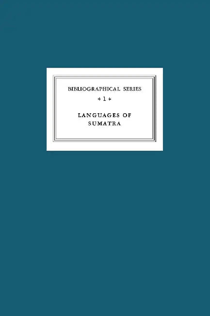 Critical Survey of Studies on the Languages of Sumatra by P. Voorhoeve