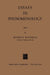 Essays in Phenomenology by Maurice Natanson
