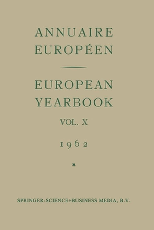 Annuaire Européen by B. Landheer