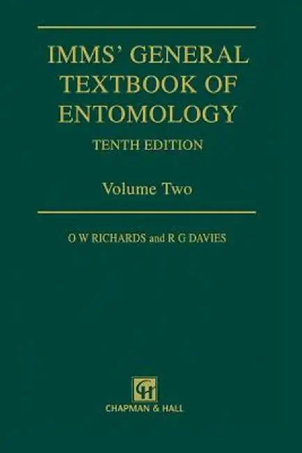 Imms' General Textbook of Entomology: Volume 2: Classification and Biology by O. W. Richards