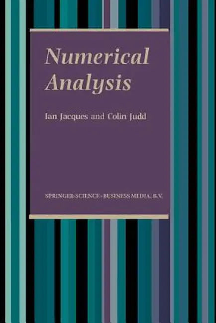 Numerical Analysis by I. Jacques