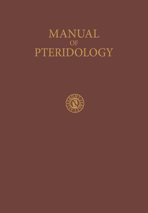 Manual of Pteridology by Frans Verdoorn