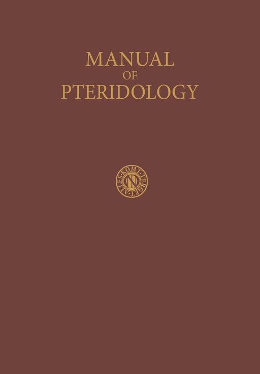 Manual of Pteridology by Frans Verdoorn