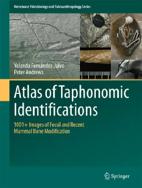 Atlas of Taphonomic Identifications: 1001+ Images of Fossil and Recent Mammal Bone Modification by Yolanda Fernandez-Jalvo
