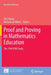 Proof and Proving in Mathematics Education: The 19th ICMI Study by Gila Hanna