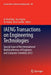 Iaeng Transactions on Engineering Technologies: Special Issue of the International Multiconference of Engineers and Computer Scientists 2012 by Gi-Chul Yang
