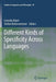 Different Kinds of Specificity Across Languages by Cornelia Ebert