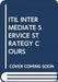 ITIL INTERMEDIATE SERVICE STRATEGY COURS by PELLE R STOCK