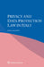 Privacy and Data Protection Law in Italy by Paolo Balboni