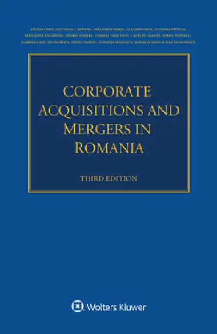 Corporate Acquisitions and Mergers in Romania by Zsuzsa Et Al Csiki