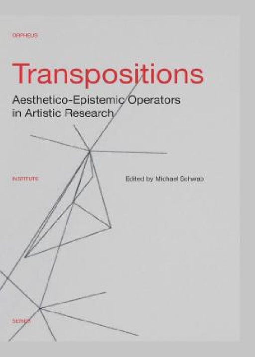 Transpositions: Aesthetico-Epistemic Operators in Artistic Research by Michael Schwab
