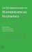 An Introduction to Mathematical Statistics by Fetsje Bijma