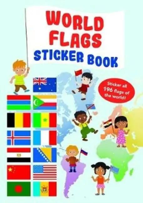 World Flag Sticker Book by Yoyo
