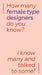 How Many Female Type Designers Do You Know?