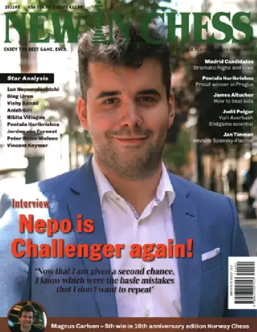 New in Chess Magazine 2022/5: The World's Premier Chess Magazine Read by Club Players in 116 Countries by Dirk Jan Ten Geuzendam