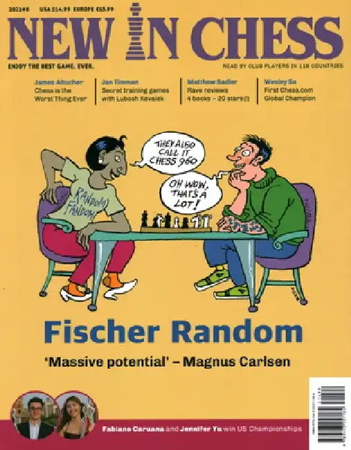 New in Chess Magazine 2022/8: The World's Premier Chess Magazine Read by Club Players in 116 Countries by Dirk Jan Ten Geuzendam