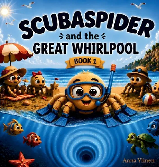 Scubaspider and the Great Whirlpool by Anna Ylinen
