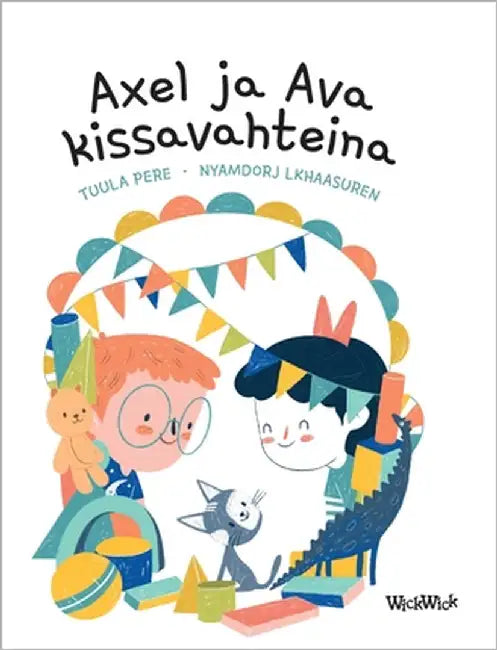 Axel ja Ava kissavahteina: Finnish Edition of Axel and Ava as Cat Sitters by Pere, Tuula