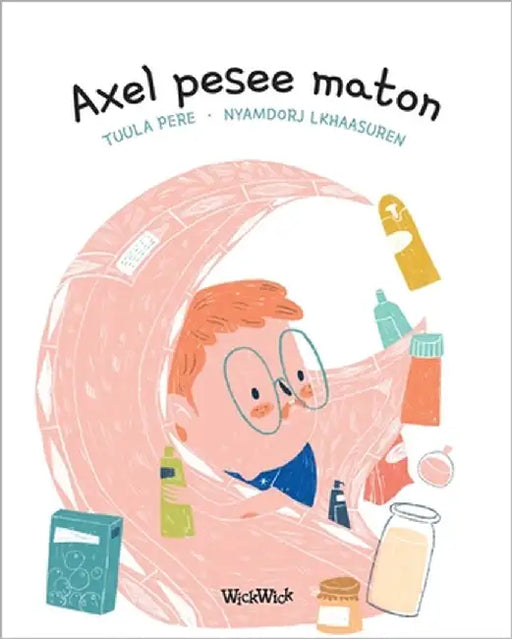 Axel pesee maton: Finnish Edition of Axel Washes the Rug by Pere, Tuula