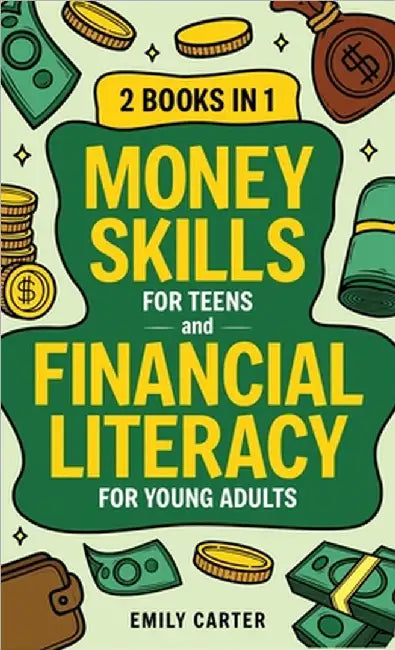 Money Skills for Teens and Financial Literacy for Young Adults: 2 Books in 1 - Learn Successful Money Management and Personal Finance Skills to Go Fro by Carter, Emily