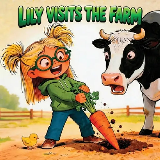 Lily Visits the Farm: A Children's Farm Animal Picture Book and Short Story for Preschool Kids Ages 3-5 About Friendly Farm Animals, Gardening, and Li by Nora Wildwood, Nora Wildwood