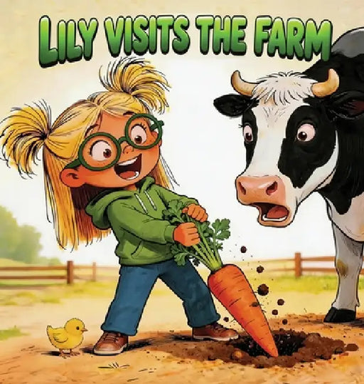 Lily Visits the Farm: A Children's Farm Animal Picture Book and Short Story for Preschool Kids Ages 3-5 About Friendly Farm Animals, Gardening, and Li by Nora Wildwood, Nora Wildwood