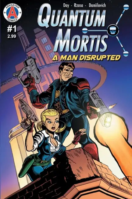 Quantum Mortis a Man Disrupted #1: By the Book by Vox Day, Steve Rzasa, Matvei Daniilovich