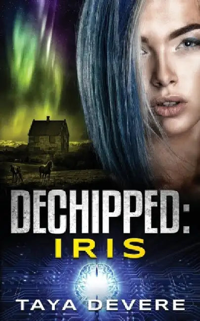 Dechipped Iris by Taya Devere
