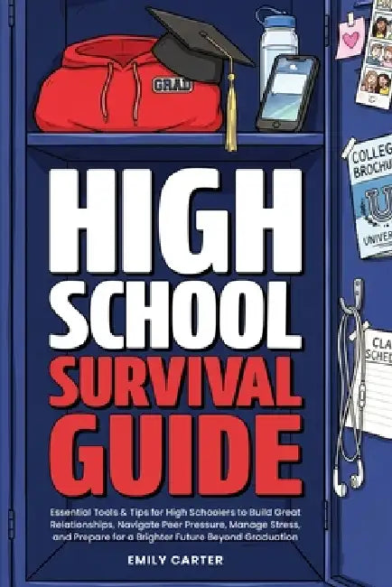 High School Survival Guide: Essential Tools & Tips for High Schoolers to Build Great Relationships, Navigate Peer Pressure, Manage Stress, and Prepare by Emily Carter