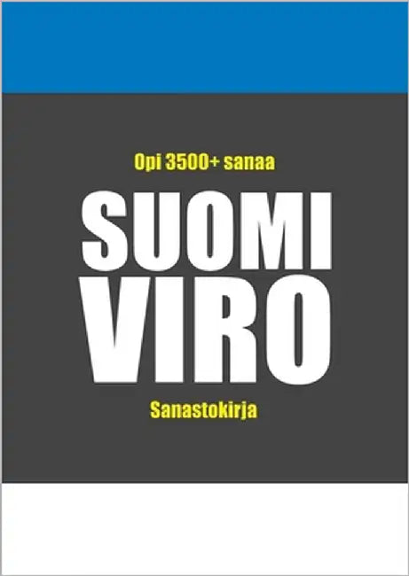 Suomi-viro sanastokirja by Muthugalage, Kristian