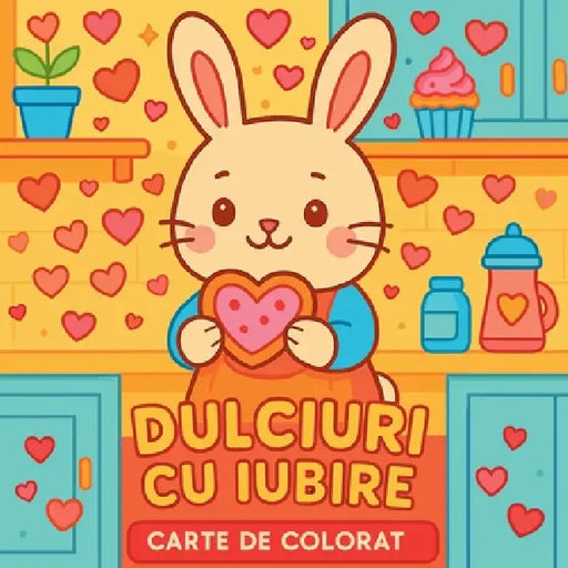 Dulciuri cu iubire - Carte de colorat by Johana Iahn