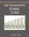 One Thousand Ways to Make $1000 by Page Fox