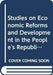 Economic Reforms and Development by Tien Tung Hsueh