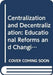 Centralization and Decentralization - Ed by Ka-Ho Mok