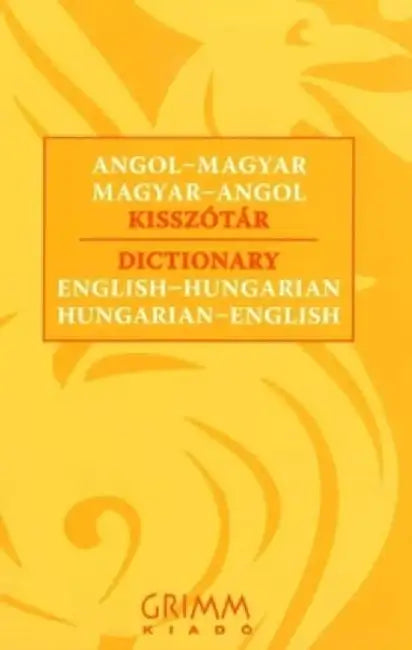 English-Hungarian & Hungarian-English Dictionary by P.M Katalin