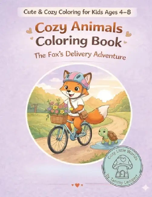 Cozy Animals Coloring Book: The Fox's Delivery Adventure by Tammy Lempert