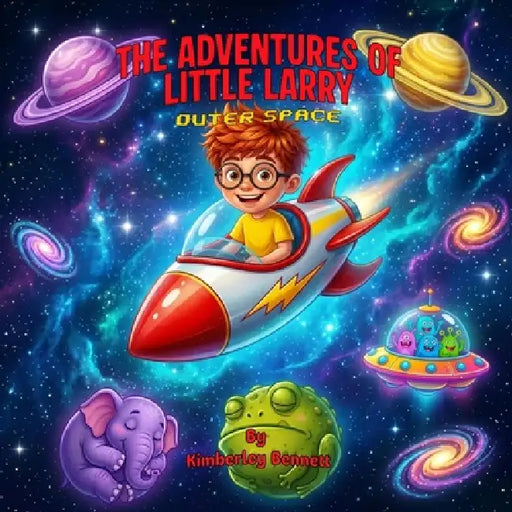 The Adventures of Little Larry: Outer space by Kimberley Bennett