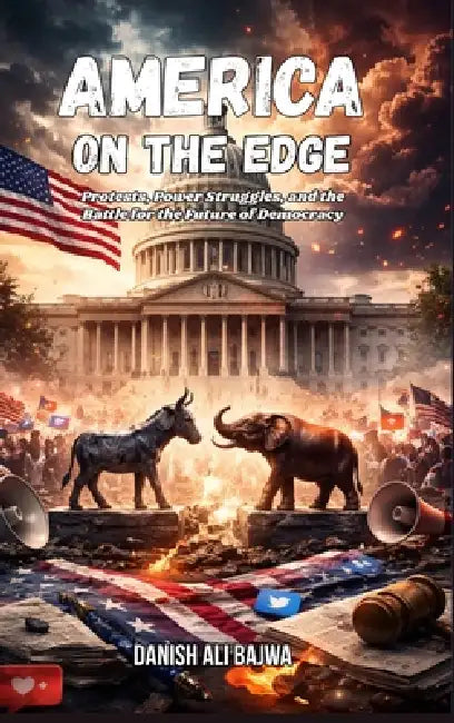 America on the Edge: Protests, Power Struggles, and the Battle for the Future of Democracy by Danish Ali Bajwa