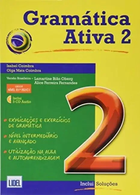 Gramatica Ativa 2 - Brazilian Portuguese course - with audio download by Isabel Coimbra