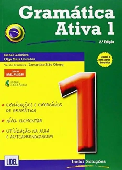 Gramatica Ativa 1 - Brazilian Portuguese course - with audio download by Isabel Coimbra