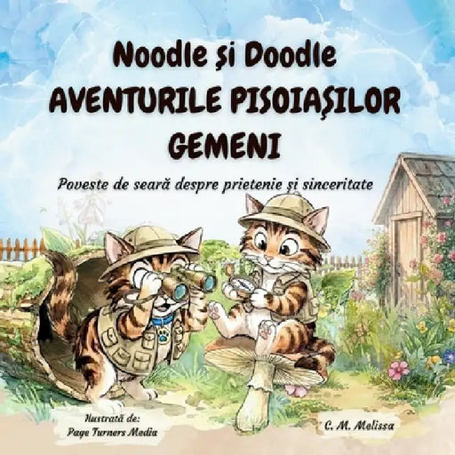Noodle si Doodle Aventurile Pisoiasilor Gemeni: Poveste de seară despre prietenie și sinceritate by C. M. Melissa