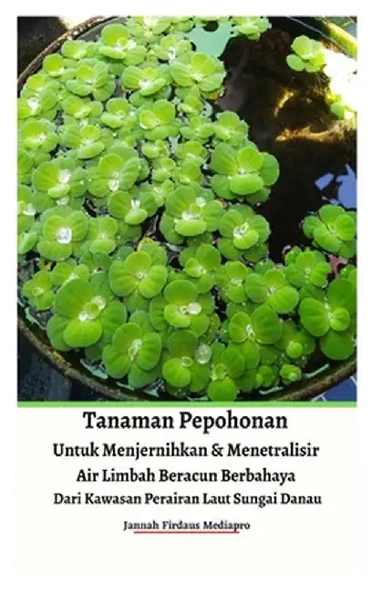 Tanaman Pepohonan Untuk Menjernihkan & Menetralisir Air Limbah Beracun Berbahaya Dari Kawasan Perairan Laut Sungai Danau Hardcover Version by Jannah Firdaus Mediapro