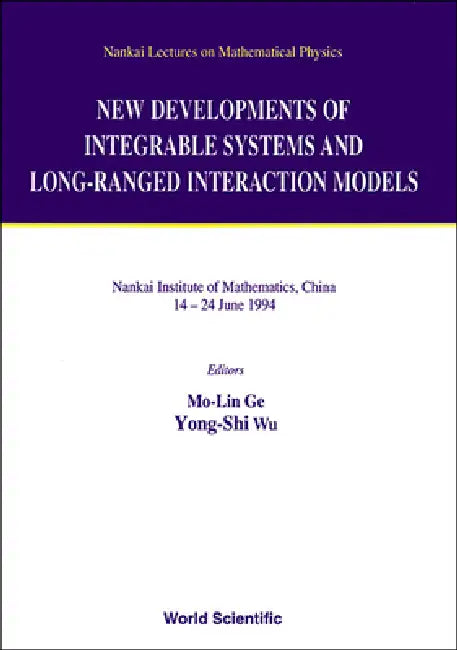 New Devlp of Integrable Sys & Longranged by Y-S Wu M-L Ge