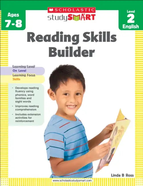 Scholastic Study Smart 02: Reading Skills Builder by Linda B Ross